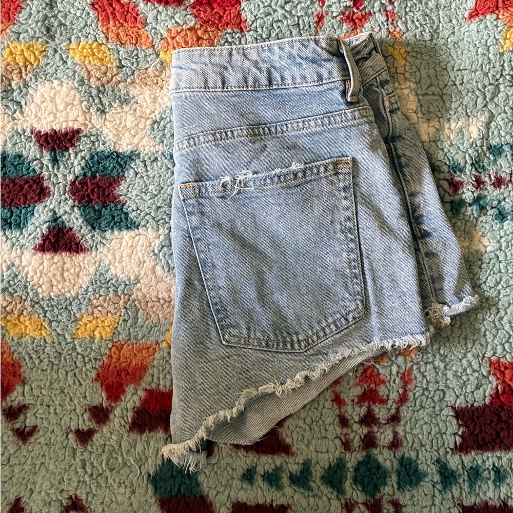 H&M Light Blue Denim Shorts